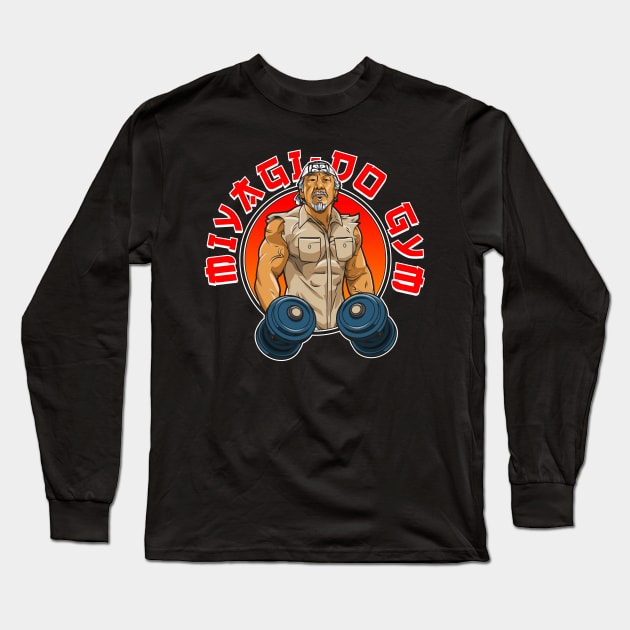 Karate Gym Long Sleeve T-Shirt by CoDDesigns